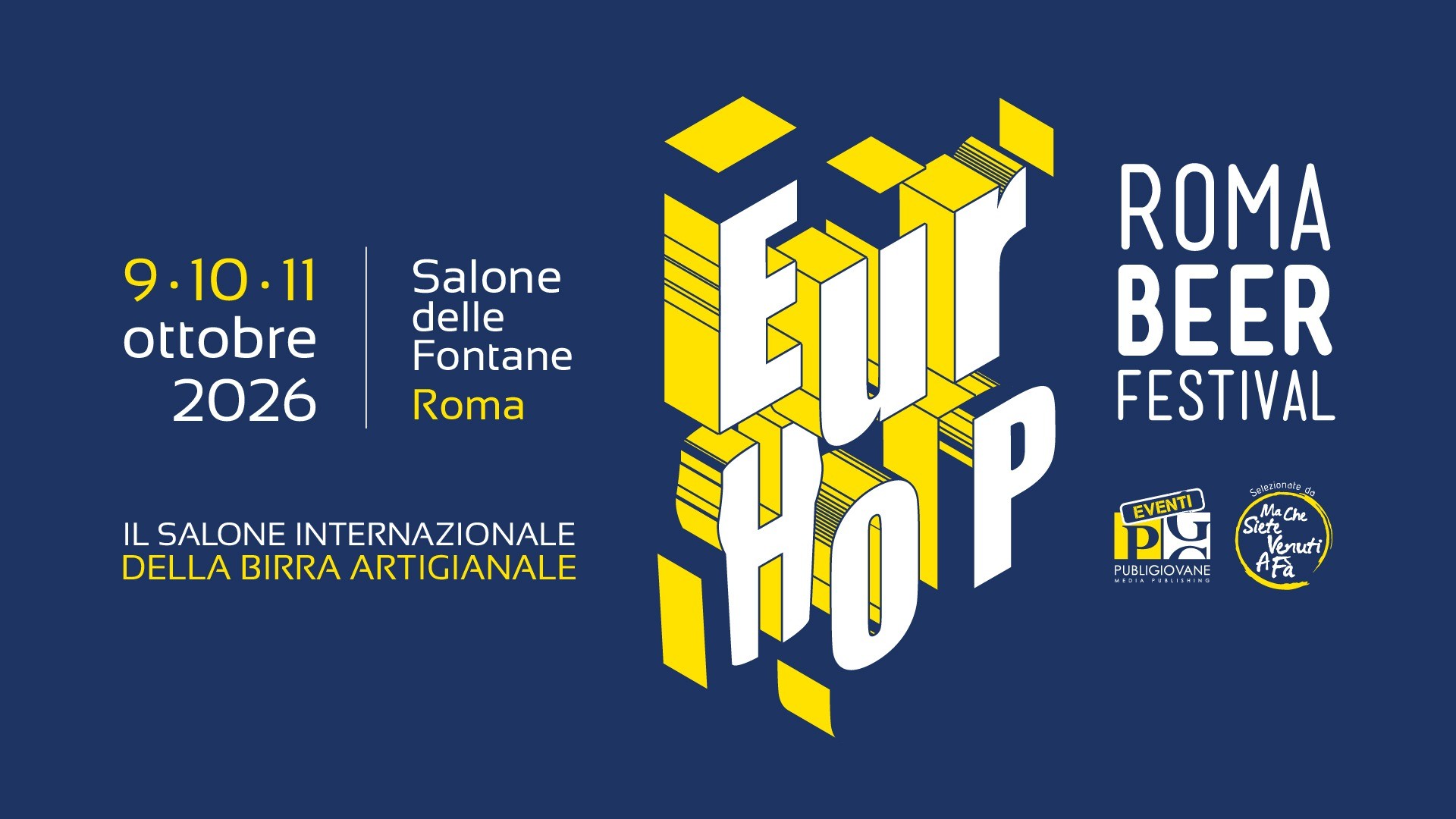 100 Breweries and 800 Pours: Inside EurHop Roma 2026